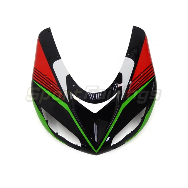 Sportfairings Fairing Kit fit for Kawasaki Ninja ZX10R 2006 - 2007 - Green Black Red