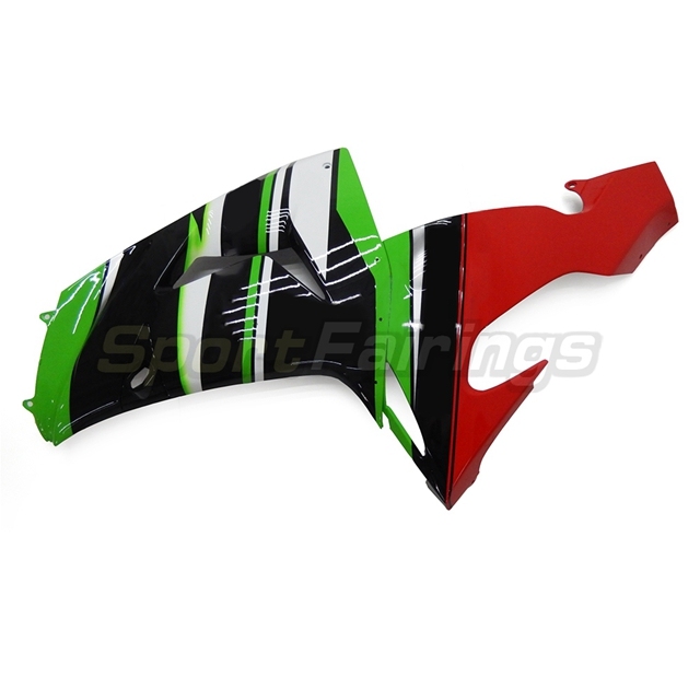 Sportfairings Fairing Kit fit for Kawasaki Ninja ZX10R 2006 - 2007 - Green Black Red