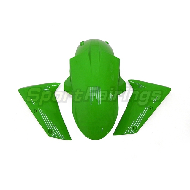 Sportfairings Fairing Kit fit for Kawasaki Ninja ZX10R 2006 - 2007 - Green Black Red