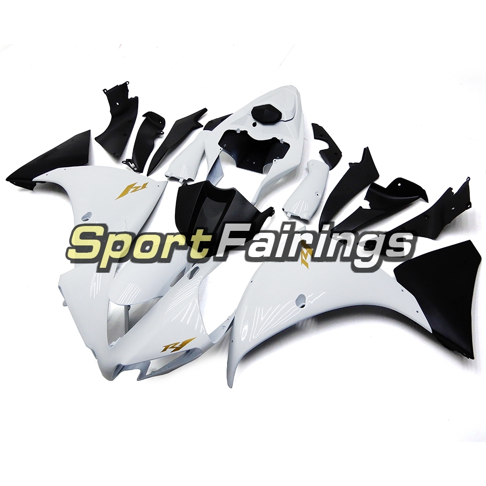 Fairing Kit Fit For Yamaha YZF R1 2012 - 2014 - White Black