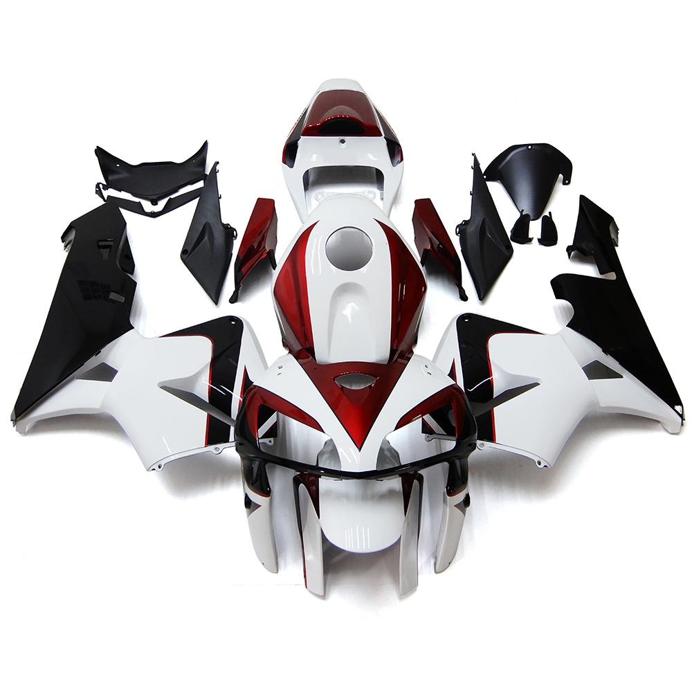 Red White Fairing Kit for Honda CBR600RR 2005 2006