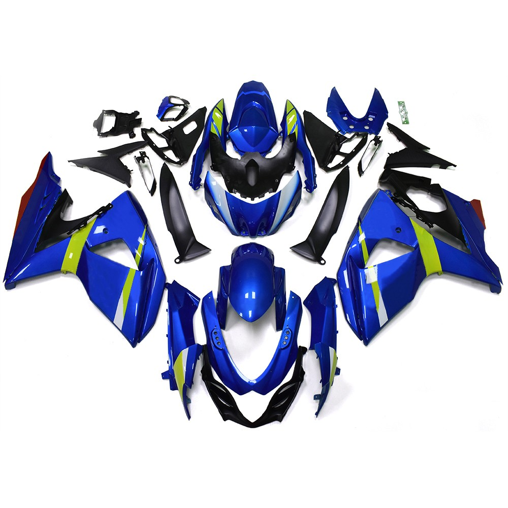 Sportfairings Fairing Kit fit for Suzuki GSXR1000 2009 - 2016 - Green Blue