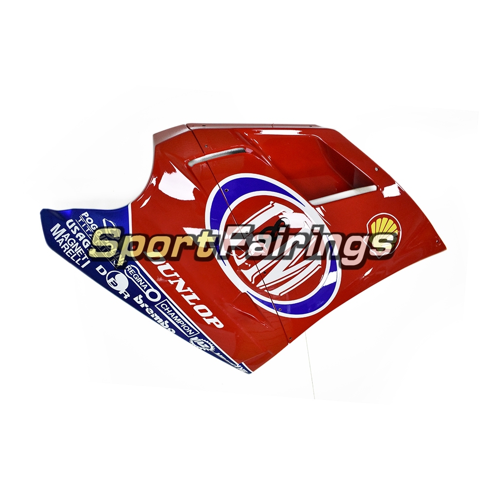 Sportbike Fairing Kit Fit For Ducati 996/748/916/998 Monoposto 1996 - 2002 - Red White Blue