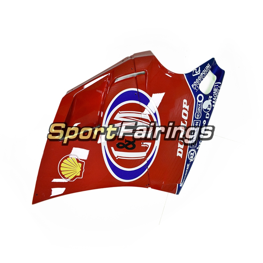 Sportbike Fairing Kit Fit For Ducati 996/748/916/998 Monoposto 1996 - 2002 - Red White Blue