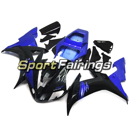 Fairing Kit Fit For Yamaha YZF R1 2002 2003 - Blue Black