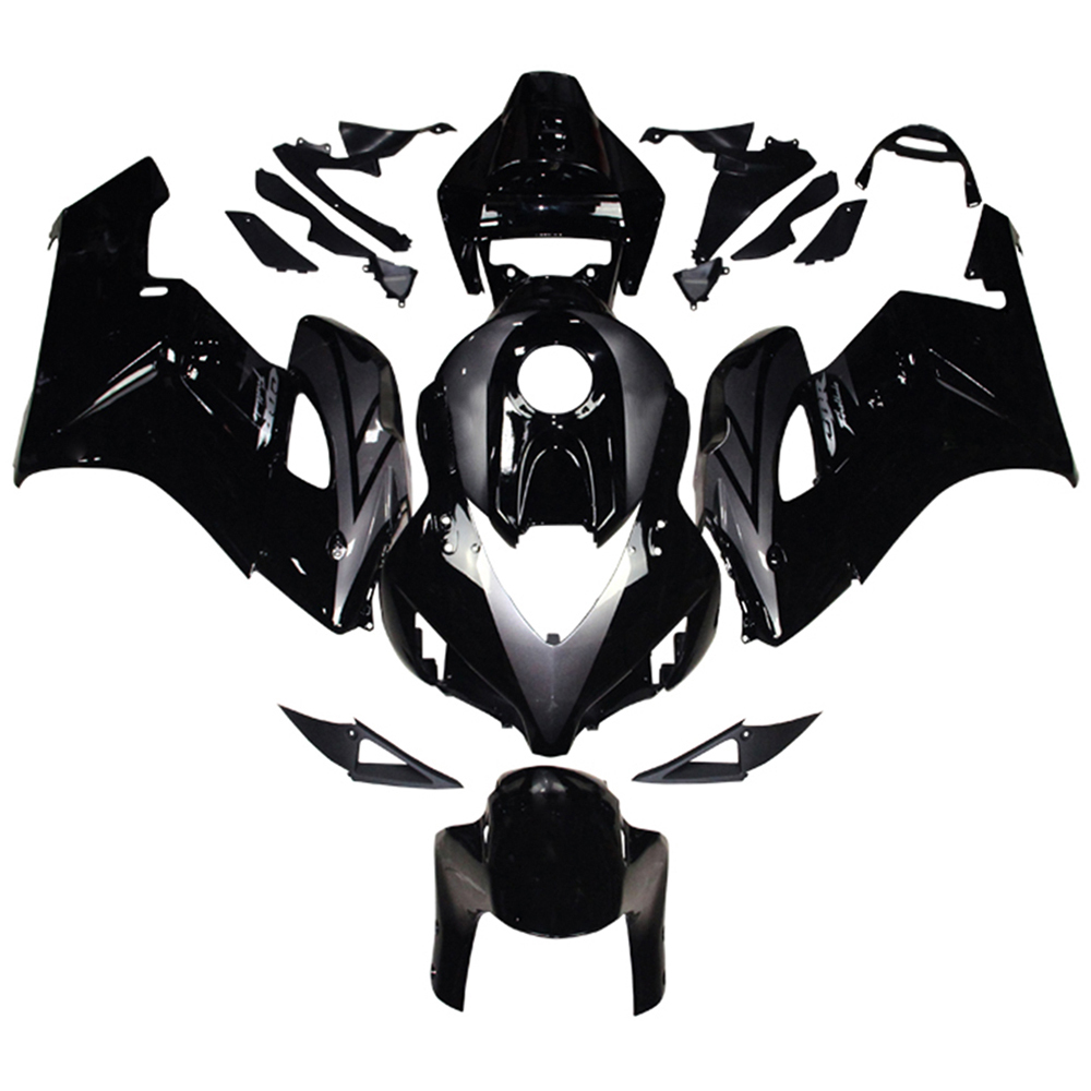 Fairing Kit Fit For Honda CBR1000RR 2004 - 2005 - Shiny Black Grey