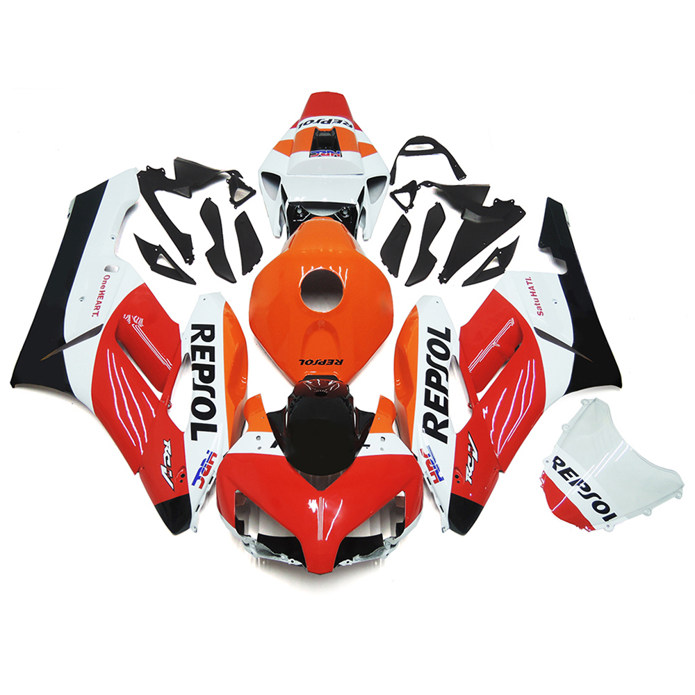 Fairing Kit Fit For Honda CBR1000RR 2004 - 2005 - Red White Black Orange