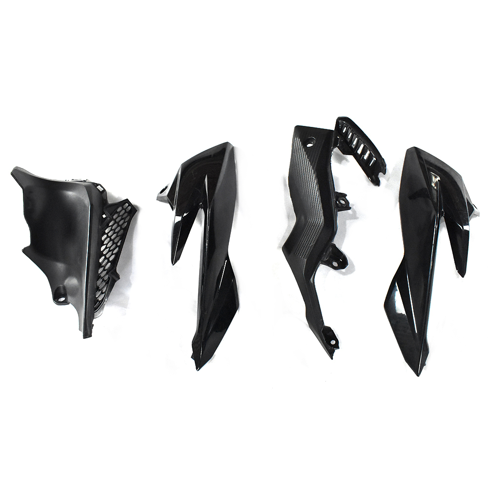 Fairing Kit Fit For Honda CB500F 2016 - 2018 - Unpainted Black White
