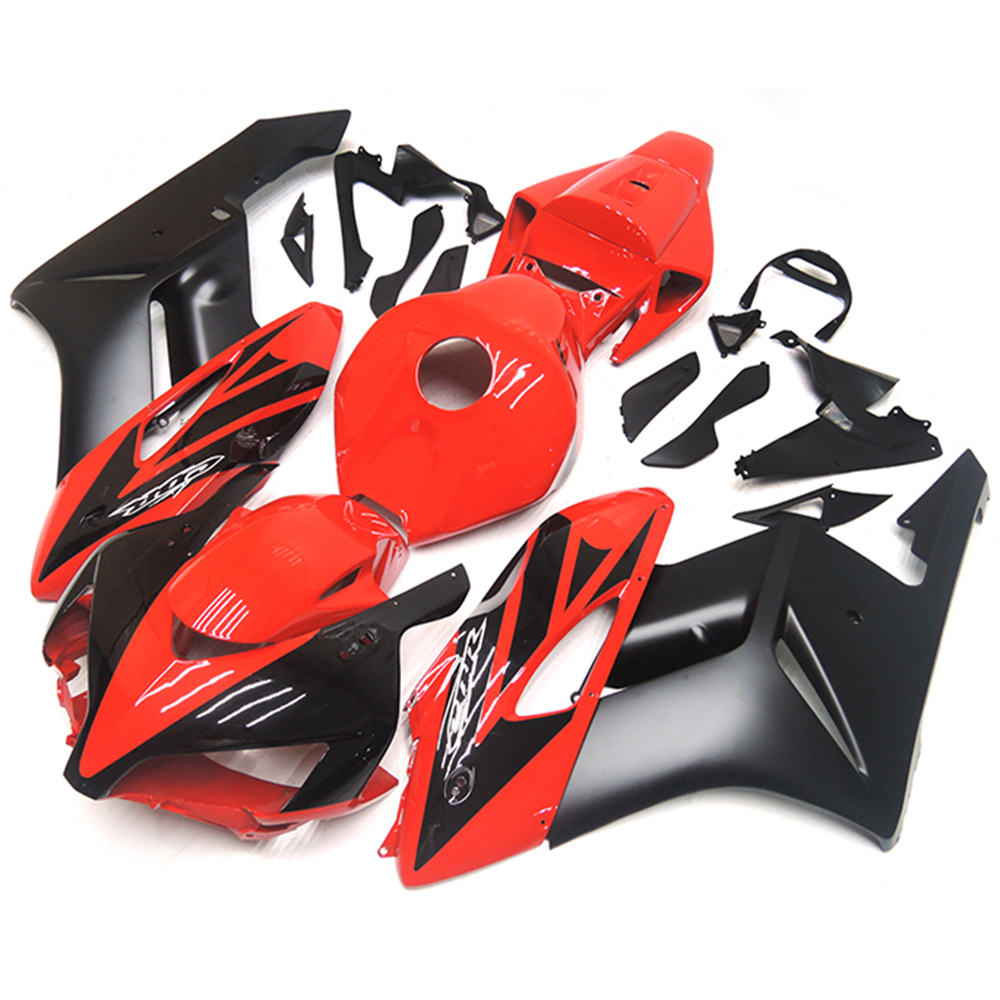 Fairing Kit Fit For Honda CBR1000RR 2004 - 2005 - Red Gloss Black Matte