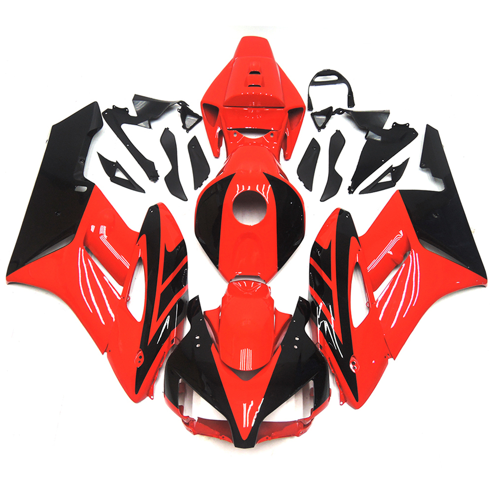 Fairing Kit Fit For Honda CBR1000RR 2004 - 2005 - Red Gloss Black