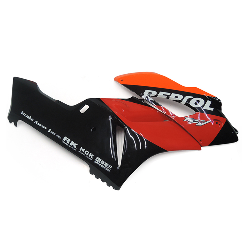 Fairing Kit Fit For Honda CBR1000RR 2004 - 2005 - Dark Red Orange Black