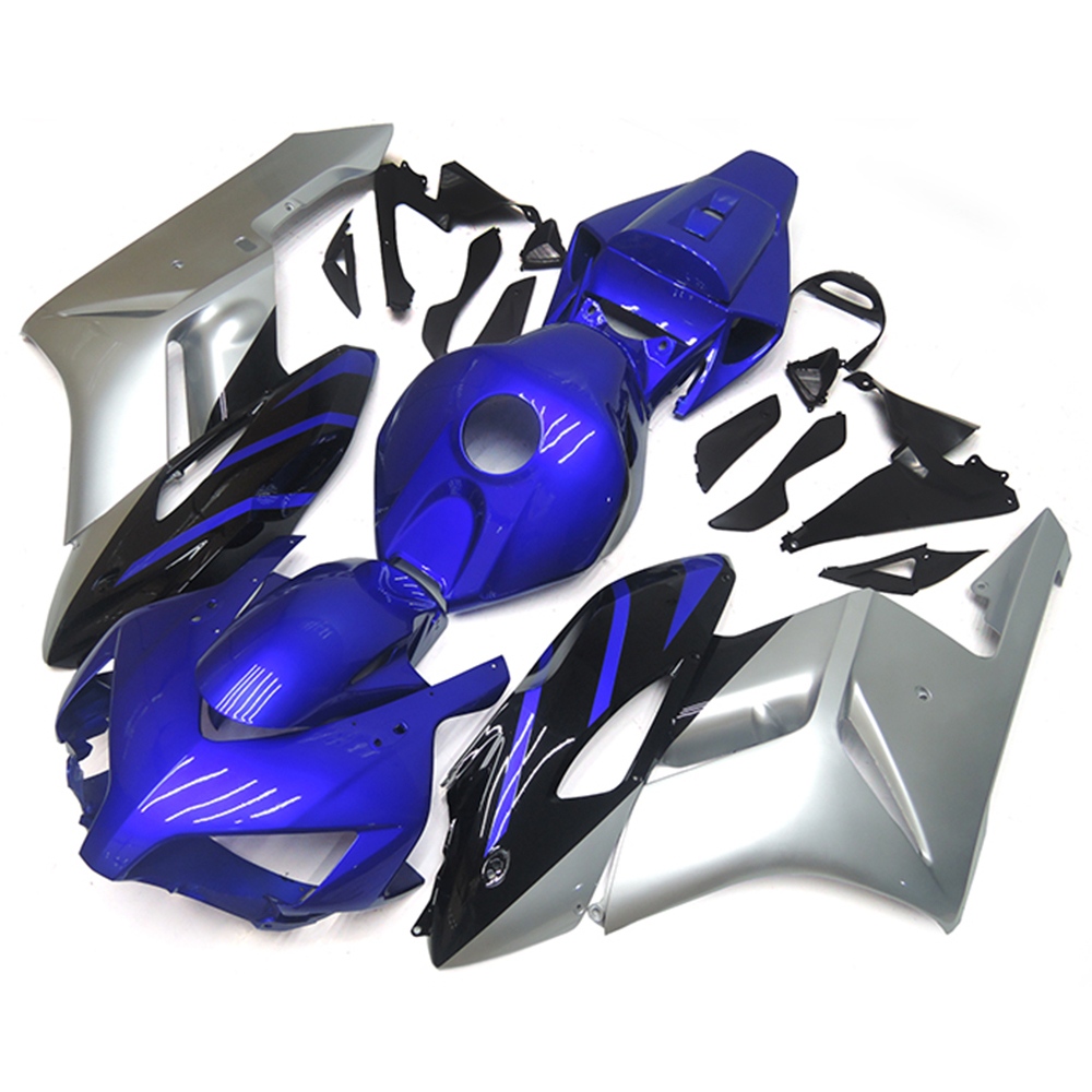 Fairing Kit Fit For Honda CBR1000RR 2004 - 2005 - Deep Blue Silver Black