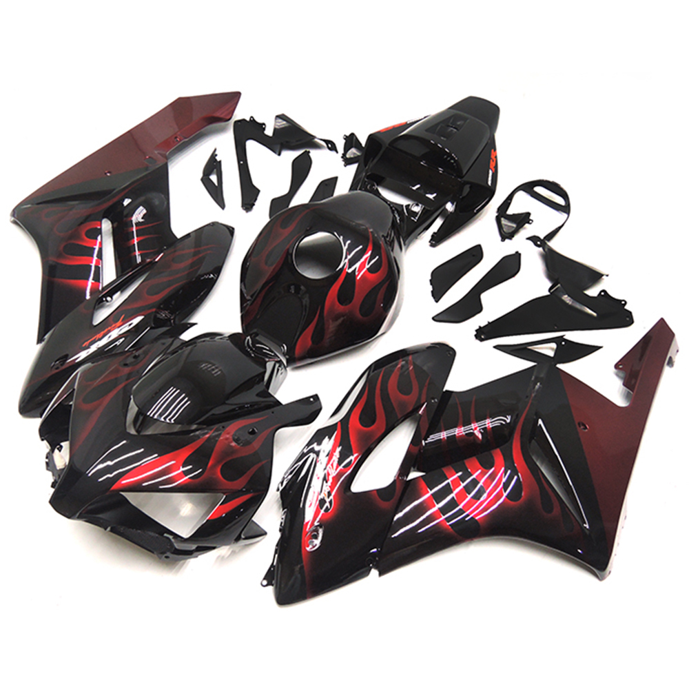 Fairing Kit Fit For Honda CBR1000RR 2004 - 2005 - Black Dark Red