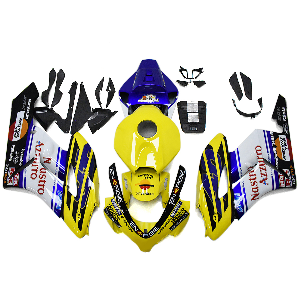 Fairing Kit Fit For Honda CBR1000RR 2004 - 2005 - Yellow Black White Blue