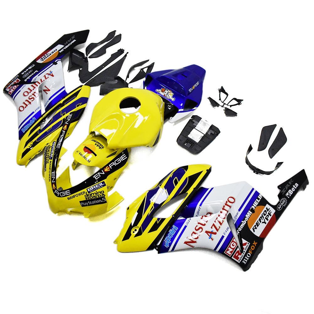 Fairing Kit Fit For Honda CBR1000RR 2004 - 2005 - Yellow Black White Blue