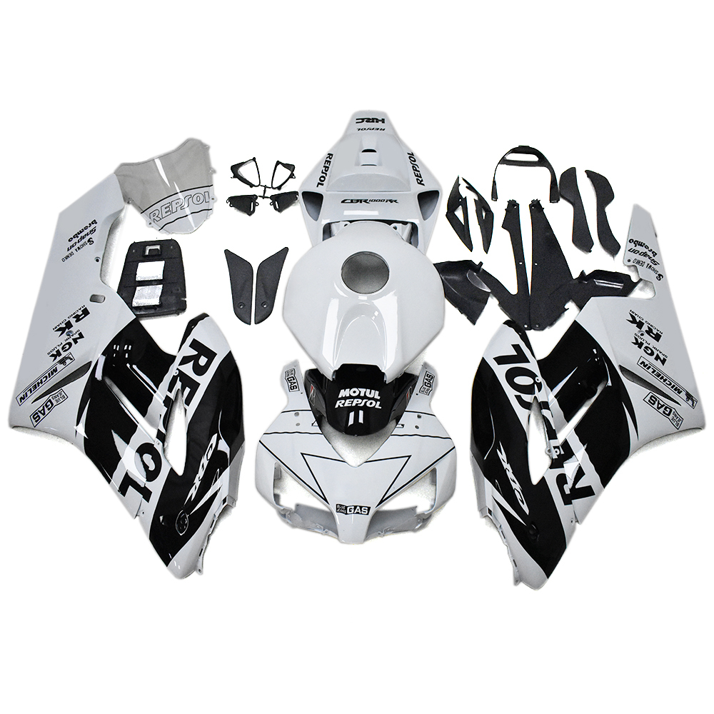 Fairing Kit Fit For Honda CBR1000RR 2004 - 2005 - White Black