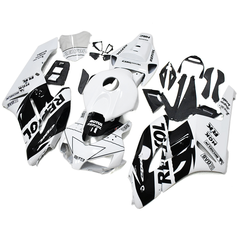 Fairing Kit Fit For Honda CBR1000RR 2004 - 2005 - White Black