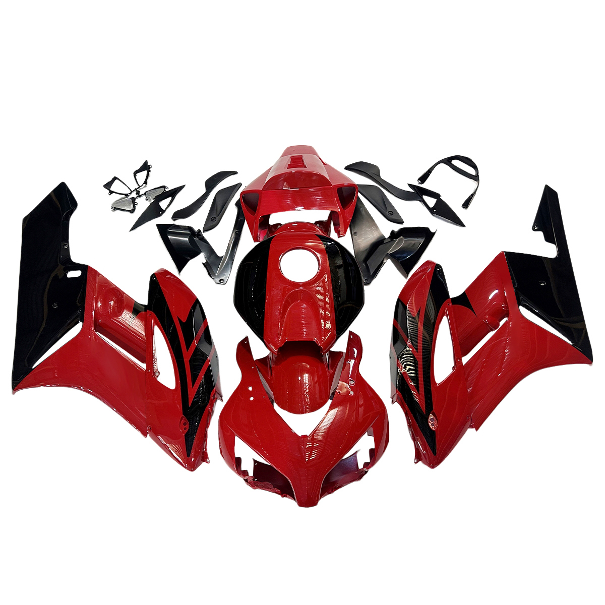 Fairing Kit Fit For Honda CBR1000RR 2004 - 2005 - Gloss Red Black