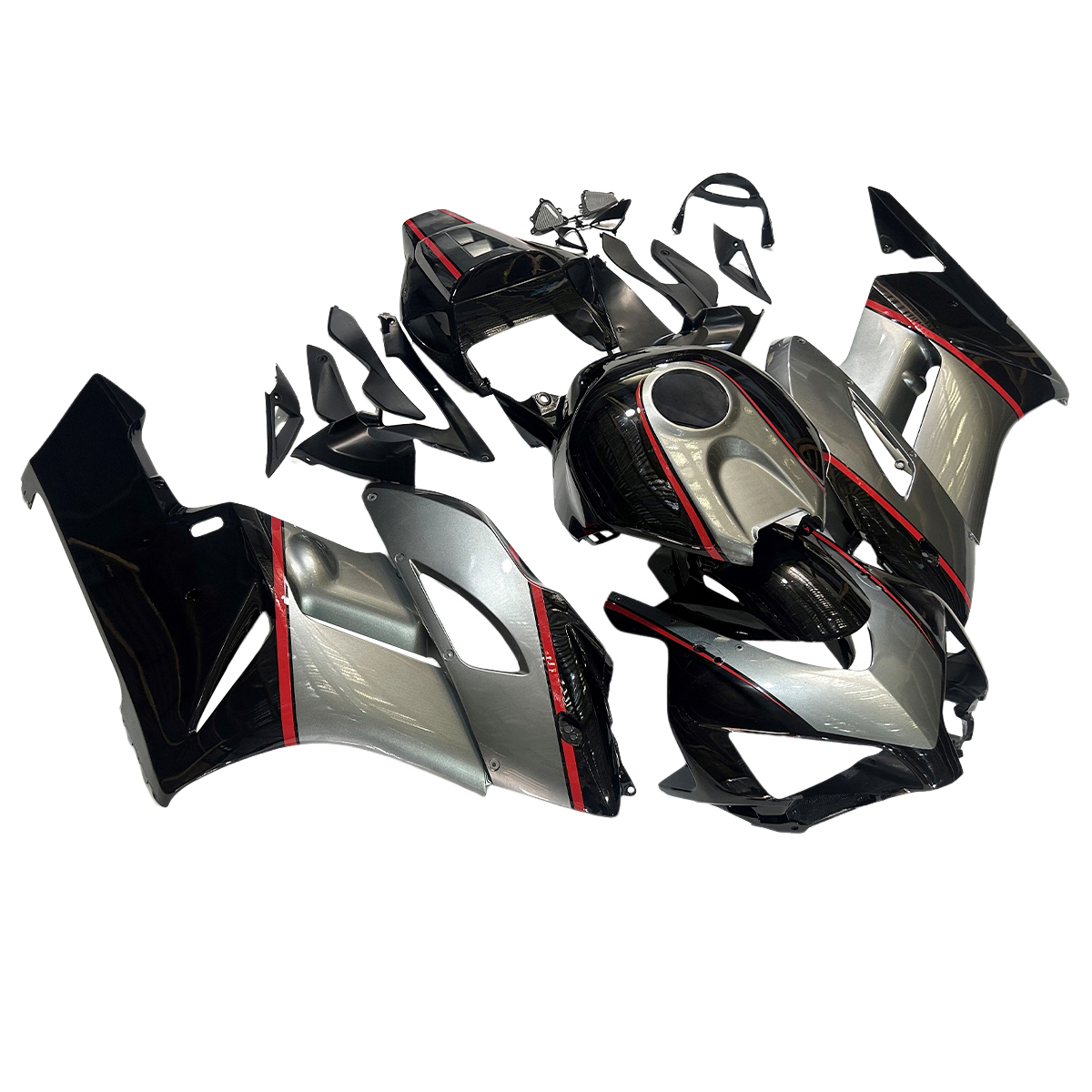 Fairing Kit Fit For Honda CBR1000RR 2004 - 2005 - Gray Black