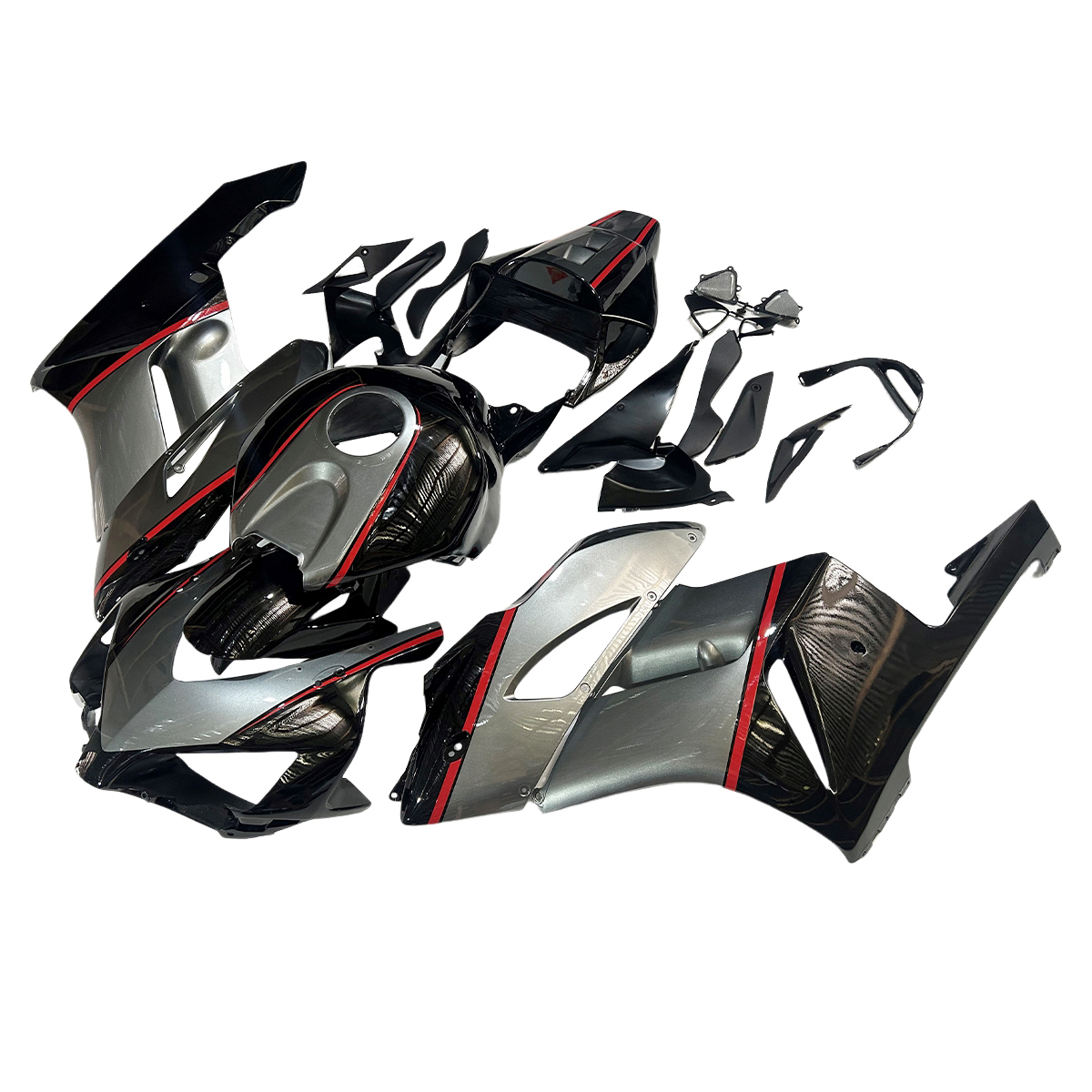 Fairing Kit Fit For Honda CBR1000RR 2004 - 2005 - Gray Black