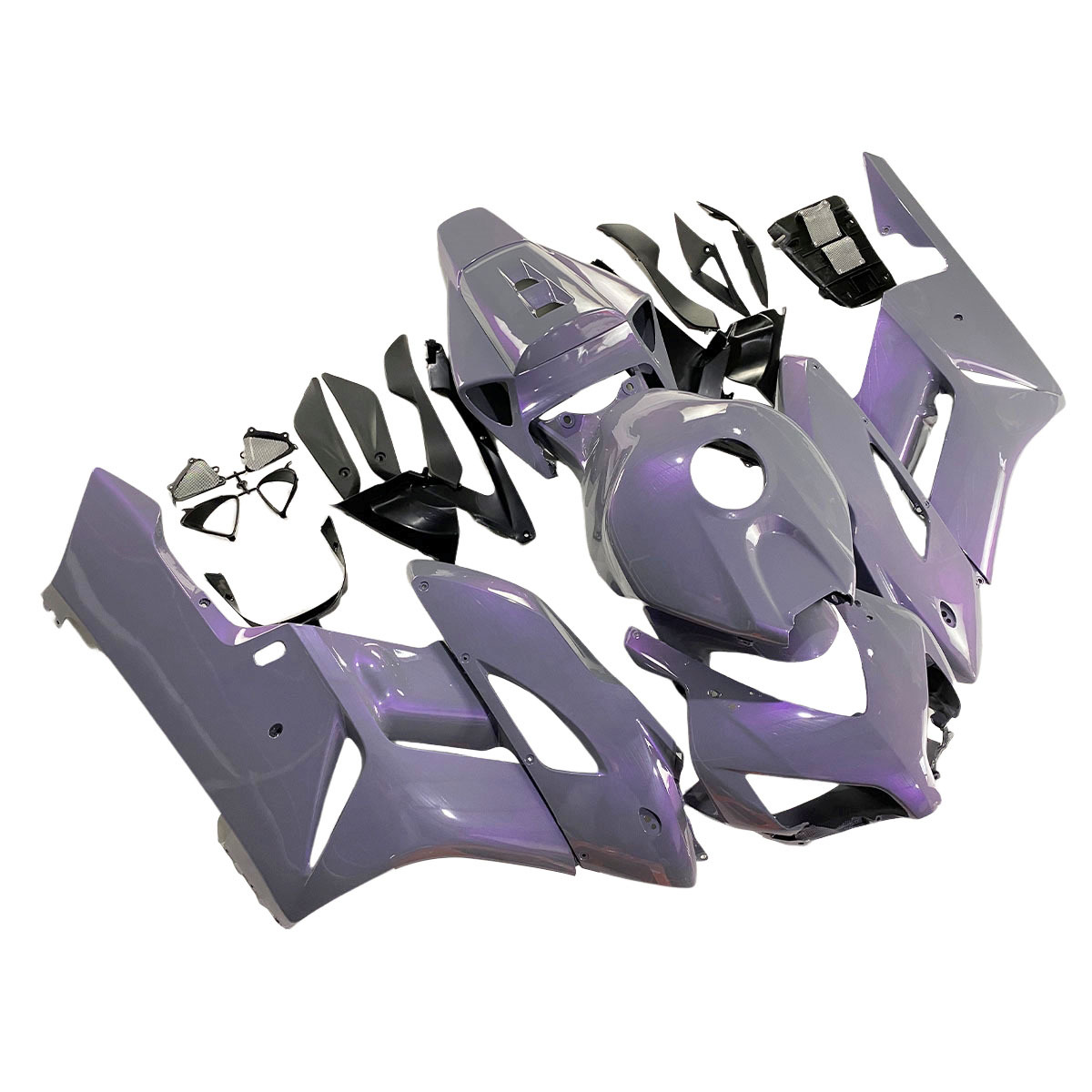 Fairing Kit Fit For Honda CBR1000RR 2004 - 2005 - Flowing Gray Purple