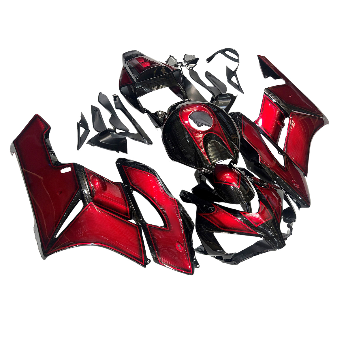 Fairing Kit Fit For Honda CBR1000RR 2004 - 2005 - Red Black