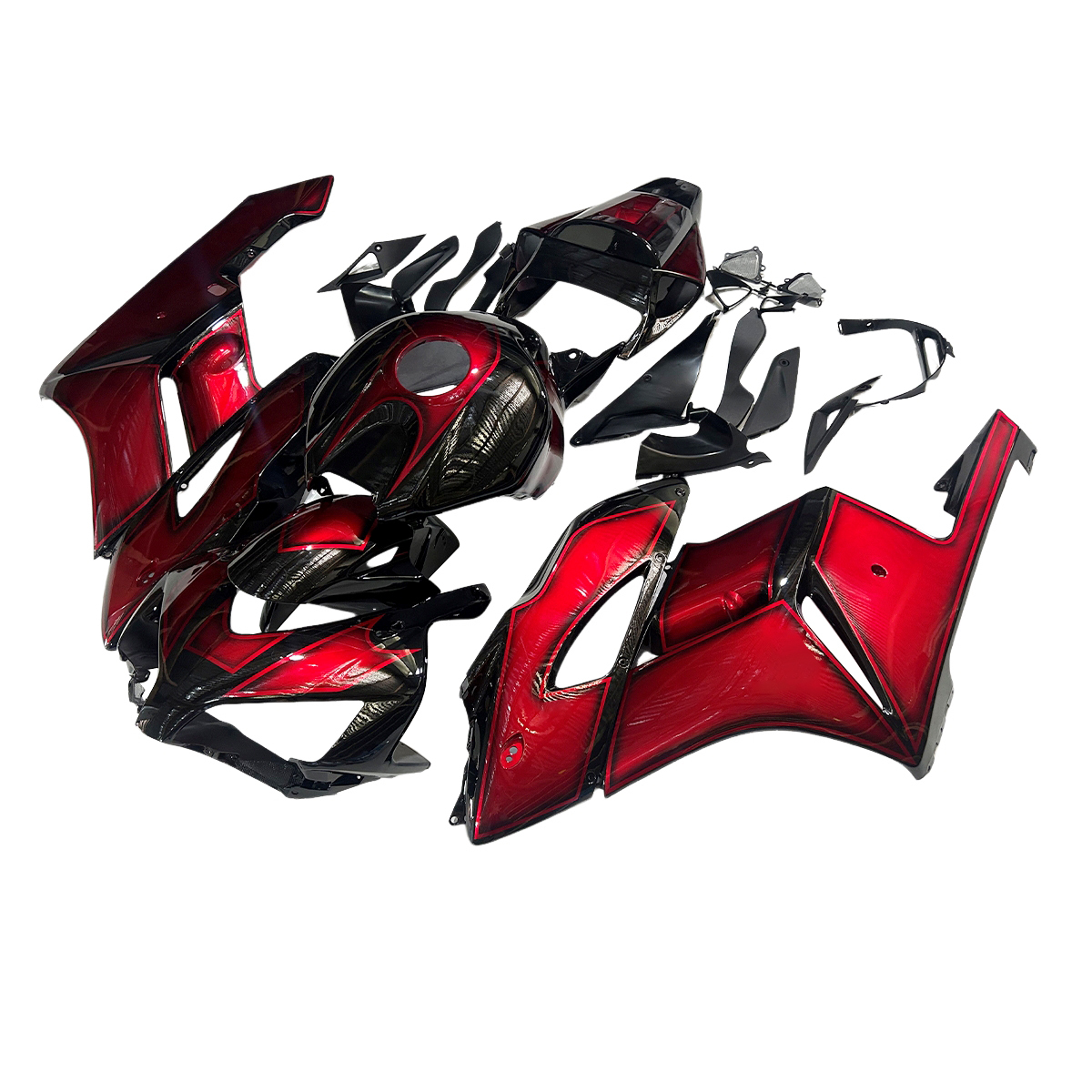 Fairing Kit Fit For Honda CBR1000RR 2004 - 2005 - Red Black