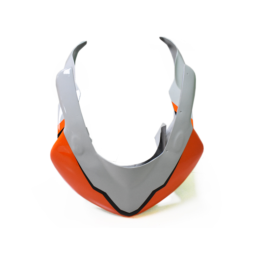 Fiberglass Racing Fairing Kit Fit For Honda CBR1000RR 2004 - 2005 - White Orange Black