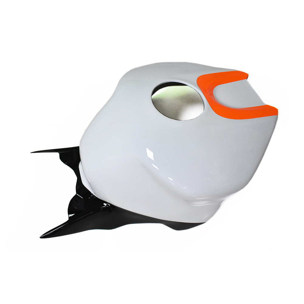 Fiberglass Racing Fairing Kit Fit For Honda CBR1000RR 2004 - 2005 - White Orange Black
