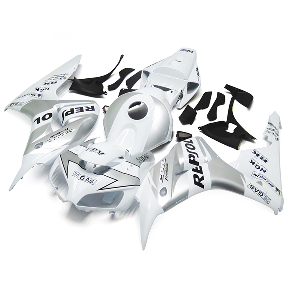 Fairing Kit Fit For Honda CBR1000RR 2006 - 2007 - White Silver