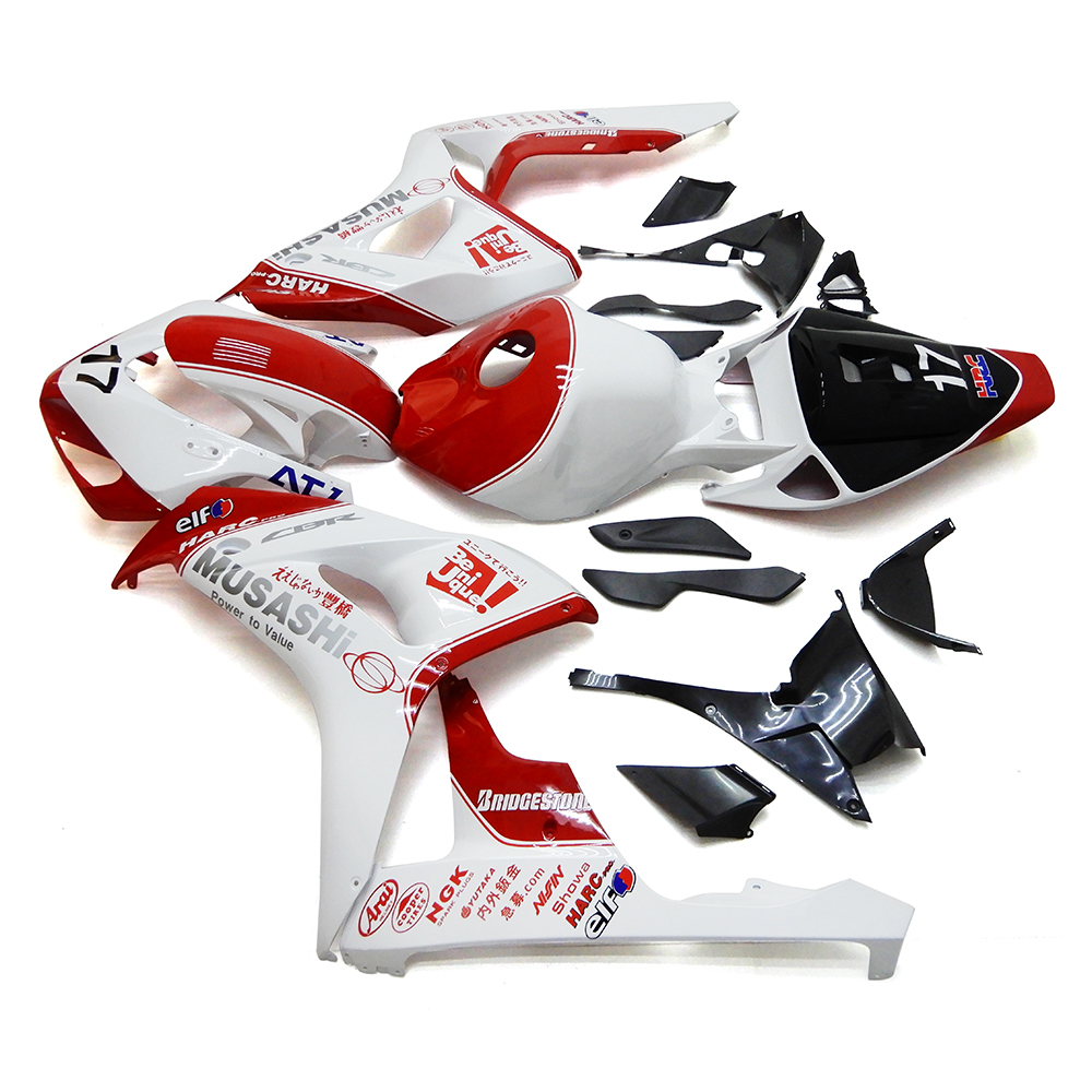 Fairing Kit Fit For Honda CBR1000RR 2006 - 2007 - White Red Black