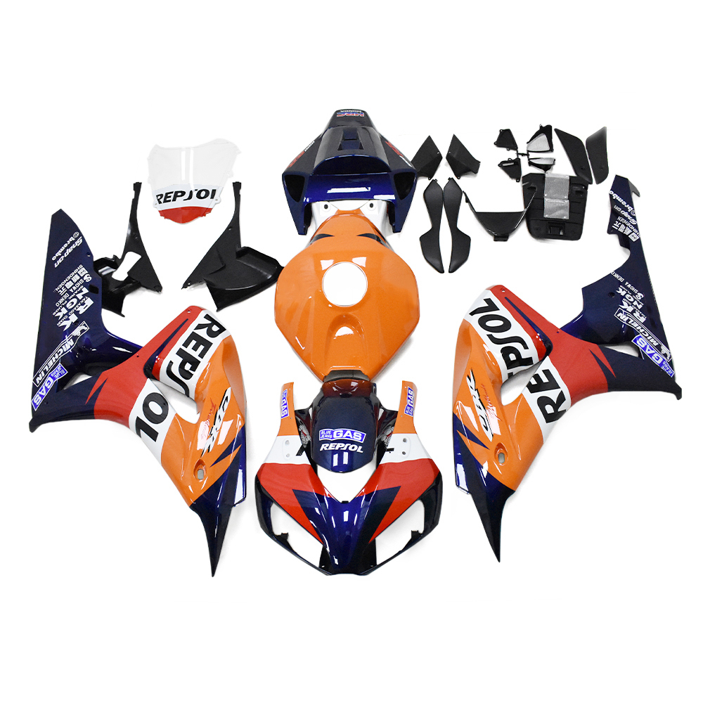 Fairing Kit Fit For Honda CBR1000RR 2006 - 2007 - Black Orange Red White