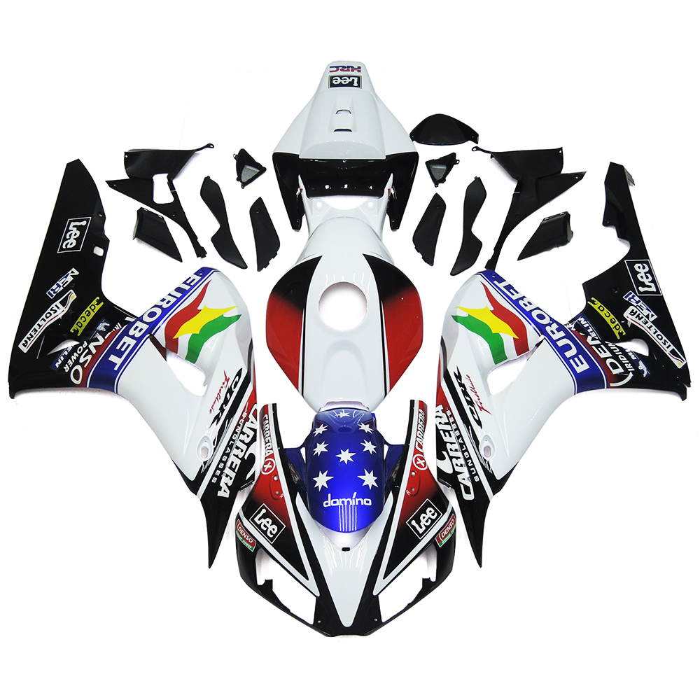 Fairing Kit Fit For Honda CBR1000RR 2006 - 2007 - Black White Blue Red