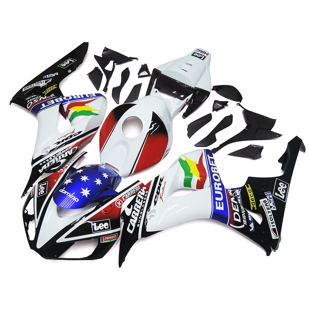 Fairing Kit Fit For Honda CBR1000RR 2006 - 2007 - Black White Blue Red