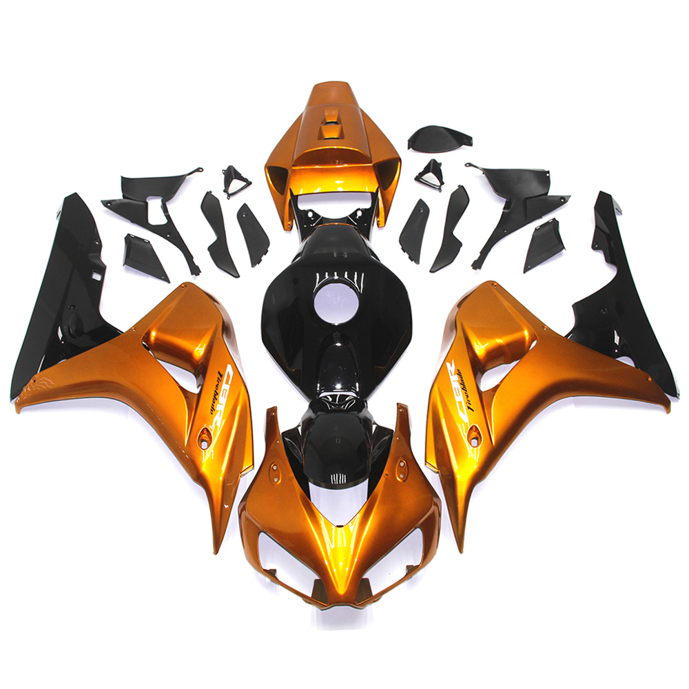 Fairing Kit Fit For Honda CBR1000RR 2006 - 2007 - Gold Black