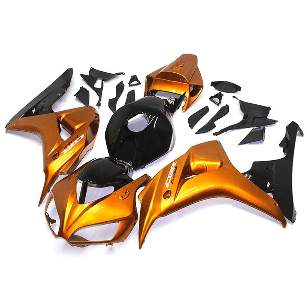 Fairing Kit Fit For Honda CBR1000RR 2006 - 2007 - Gold Black