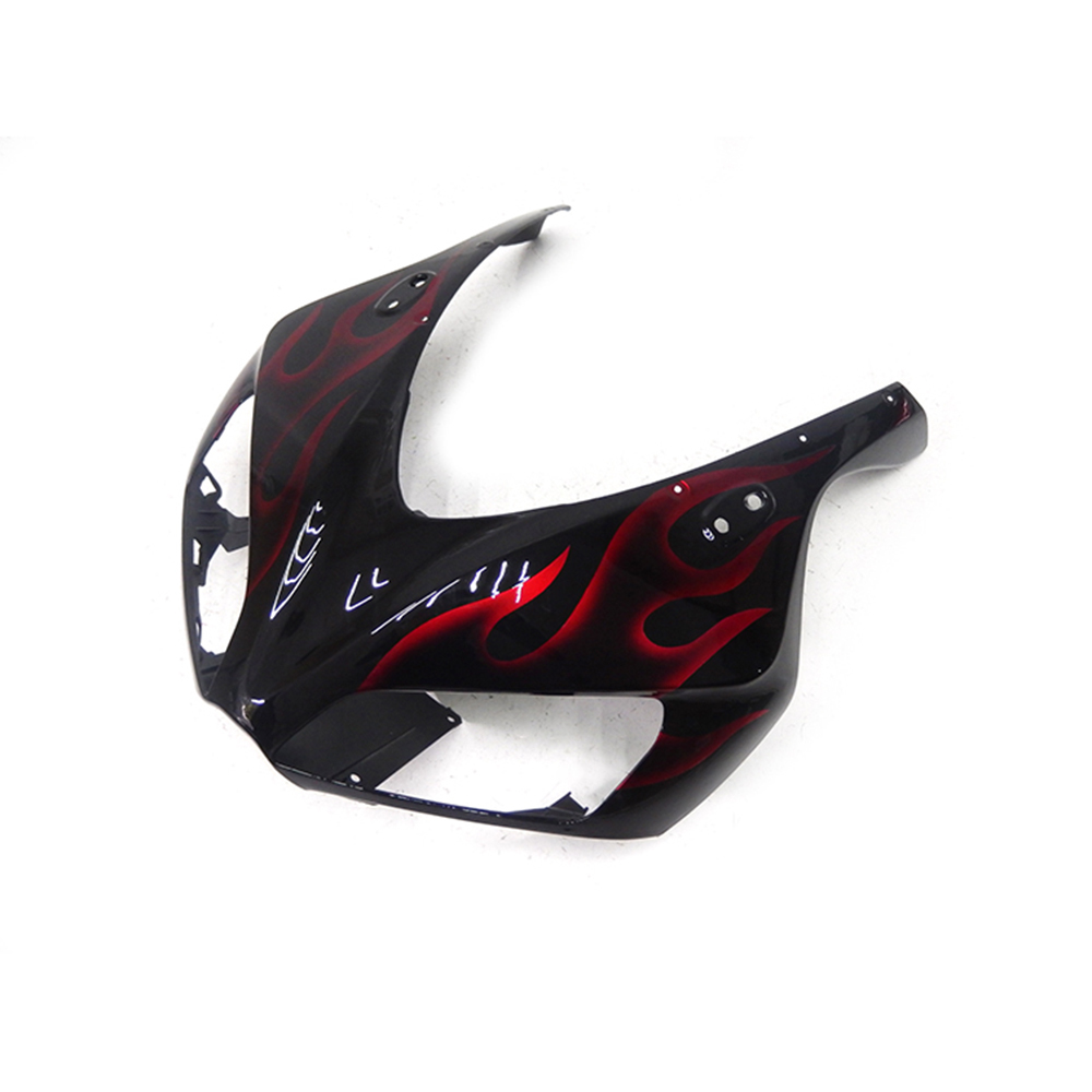 Fairing Kit Fit For Honda CBR1000RR 2006 - 2007 - Black Red Flame