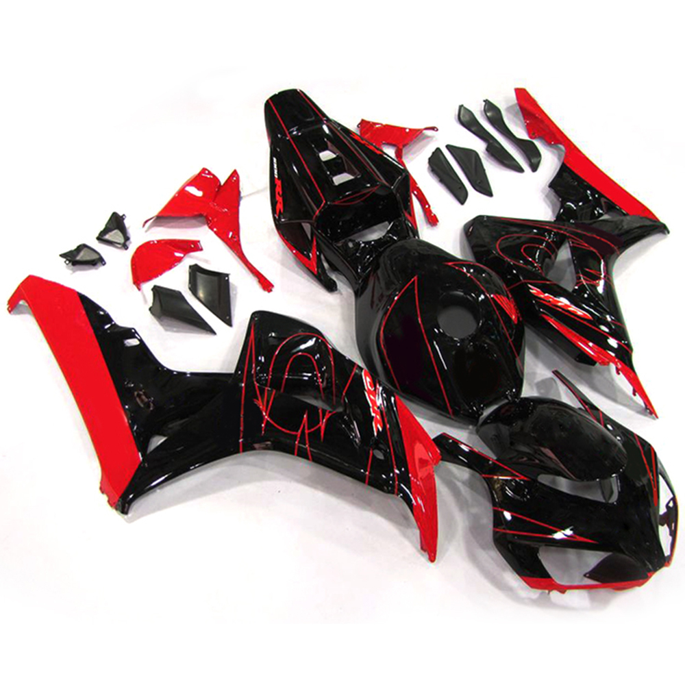 Fairing Kit Fit For Honda CBR1000RR 2006 - 2007 - Black Red