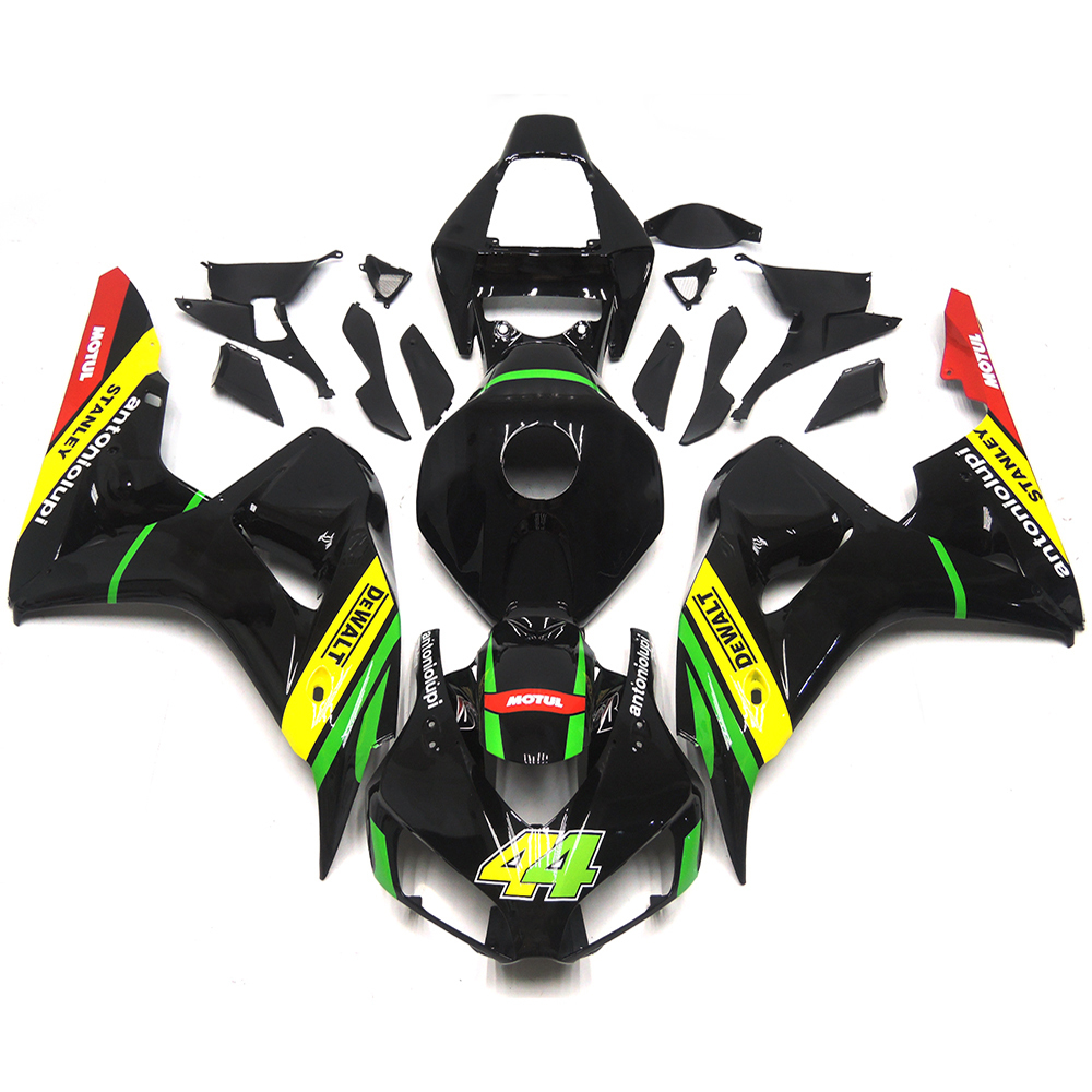 Fairing Kit Fit For Honda CBR1000RR 2006 - 2007 - Black Green Yellow Red