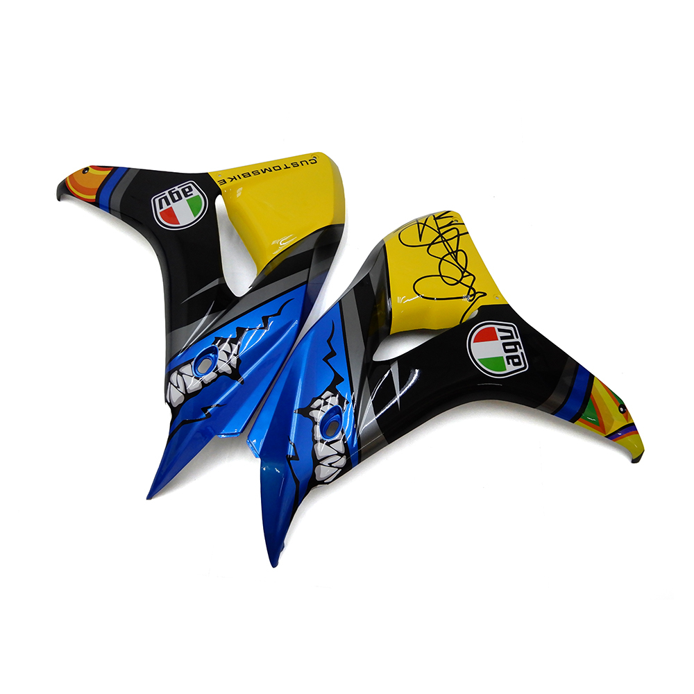 Fairing Kit Fit For Honda CBR1000RR 2006 - 2007 - Shark Blue Yellow Black