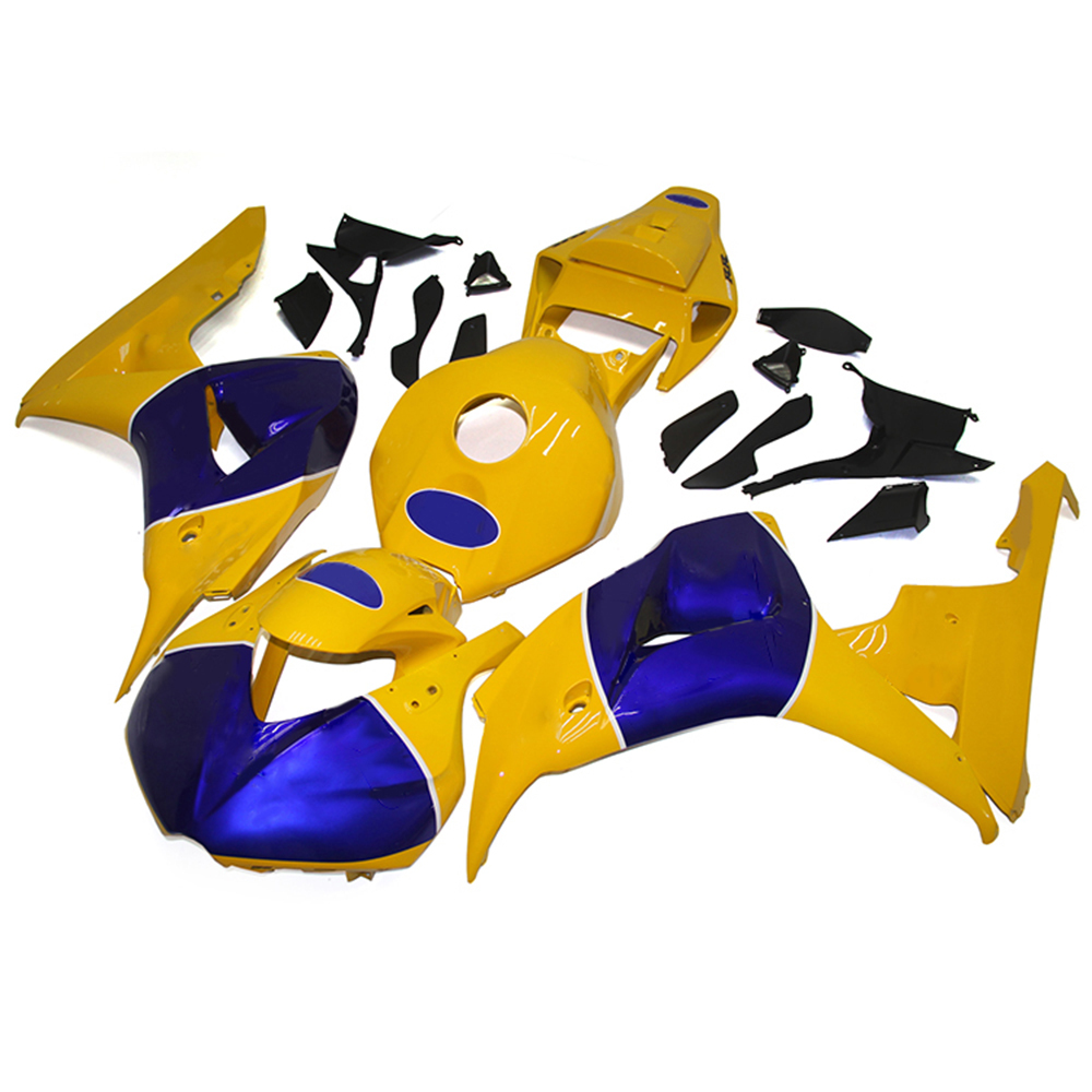 Fairing Kit Fit For Honda CBR1000RR 2006 - 2007 - Yellow Dark Blue