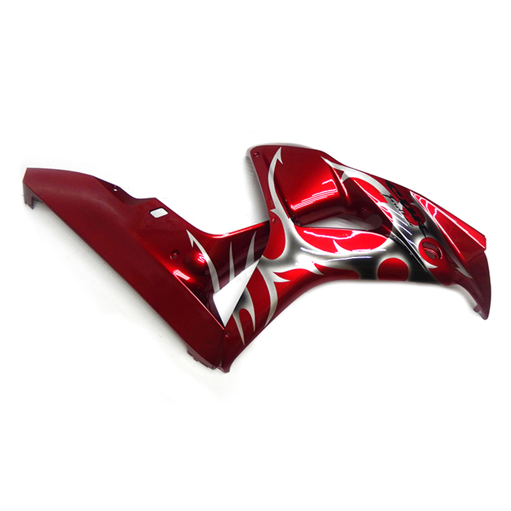 Fairing Kit Fit For Honda CBR1000RR 2006 - 2007 - Red Silver Flame Black