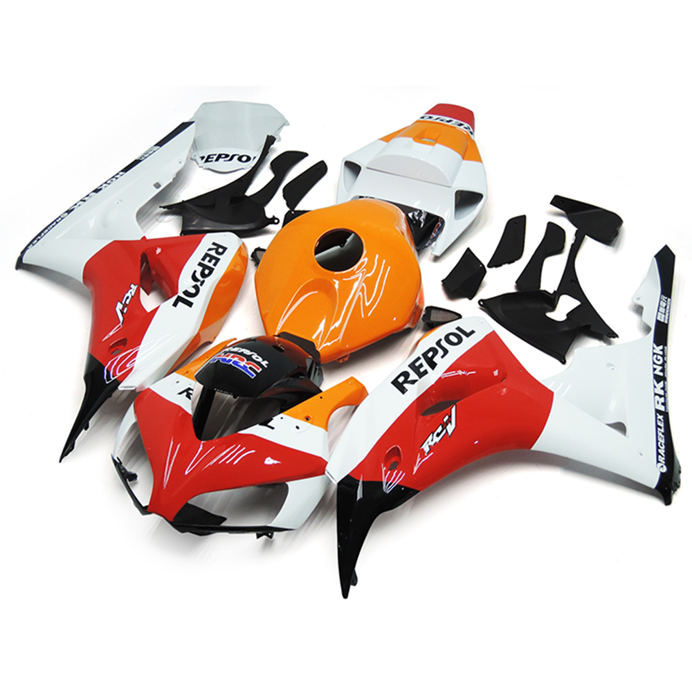 Fairing Kit Fit For Honda CBR1000RR 2006 - 2007 - Orange White Red Black