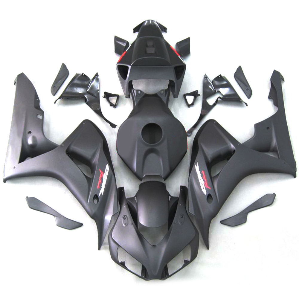 Fairing Kit Fit For Honda CBR1000RR 2006 - 2007 - Flat Grey-black