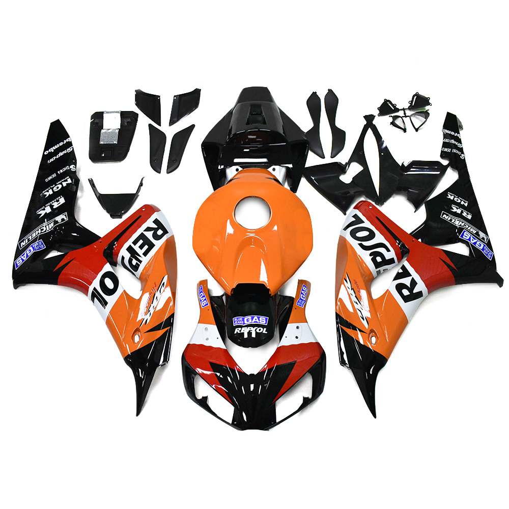 Fairing Kit Fit For Honda CBR1000RR 2006 - 2007 - Orange Black Red White