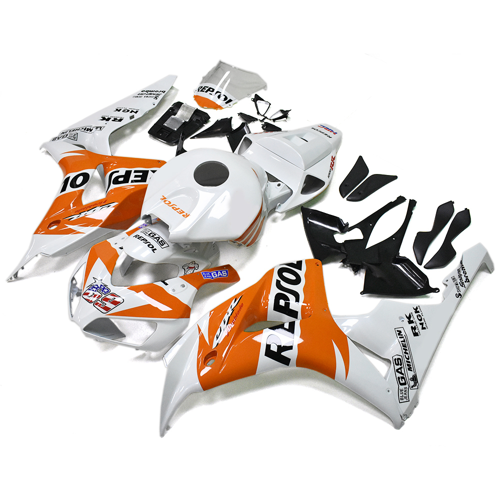 Fairing Kit Fit For Honda CBR1000RR 2006 - 2007 - White Orange