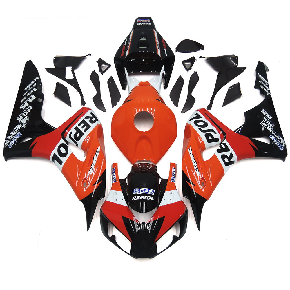 Fairing Kit Fit For Honda CBR1000RR 2006 - 2007 - Black Orange Red White