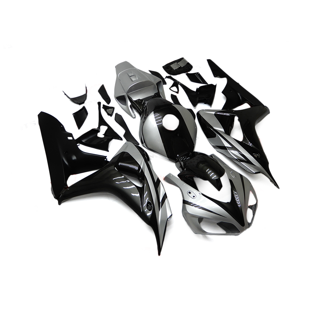 Fairing Kit Fit For Honda CBR1000RR 2006 - 2007 - Silver Black