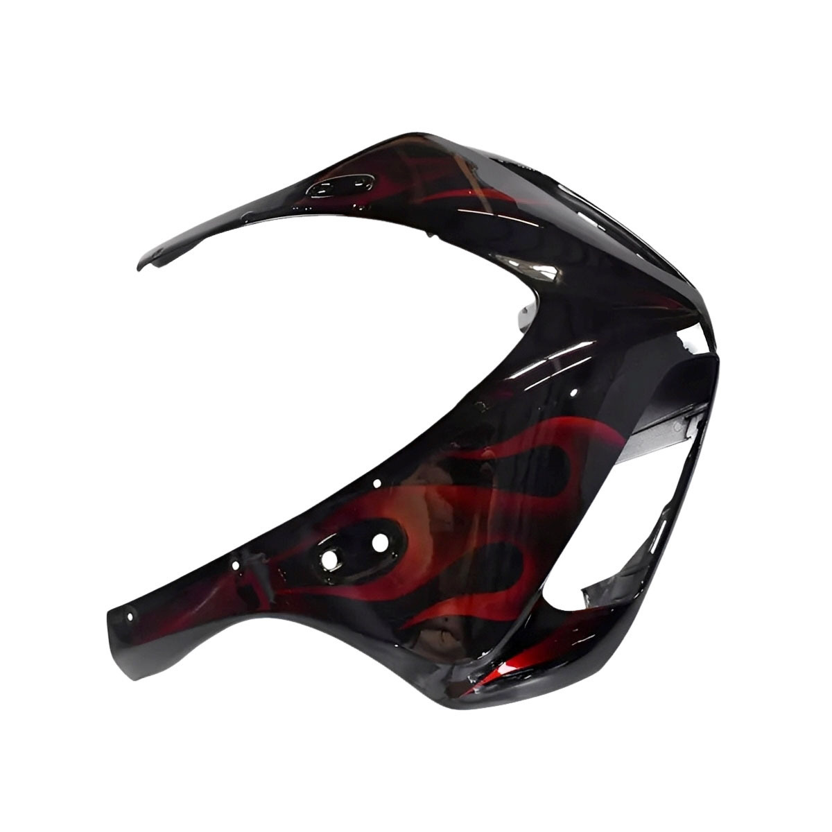 Fairing Kit Fit For Honda CBR1000RR 2006 - 2007 - Black Red Flame