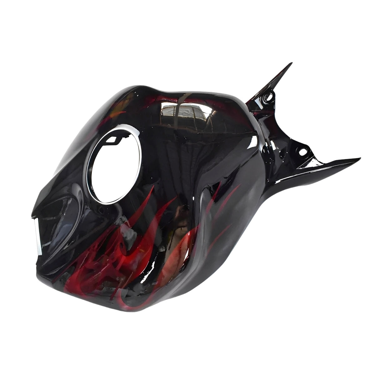 Fairing Kit Fit For Honda CBR1000RR 2006 - 2007 - Black Red Flame